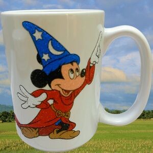 Walt Disney World Sorcerer Mickey Mug - Blue and Red